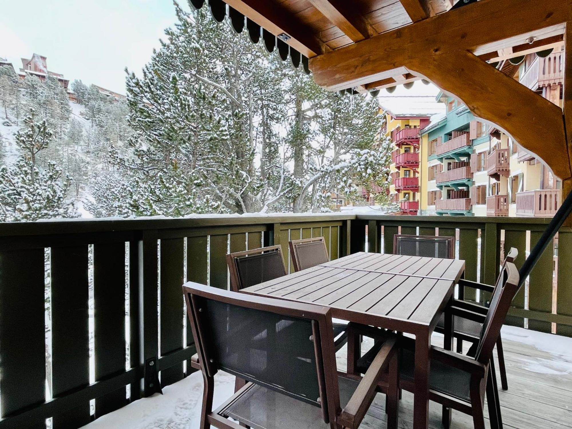 Arc 1950 Appt 6/8 Pers Luxe Manoir Savoie - Ski In Ski Out Les Arcs  Dış mekan fotoğraf